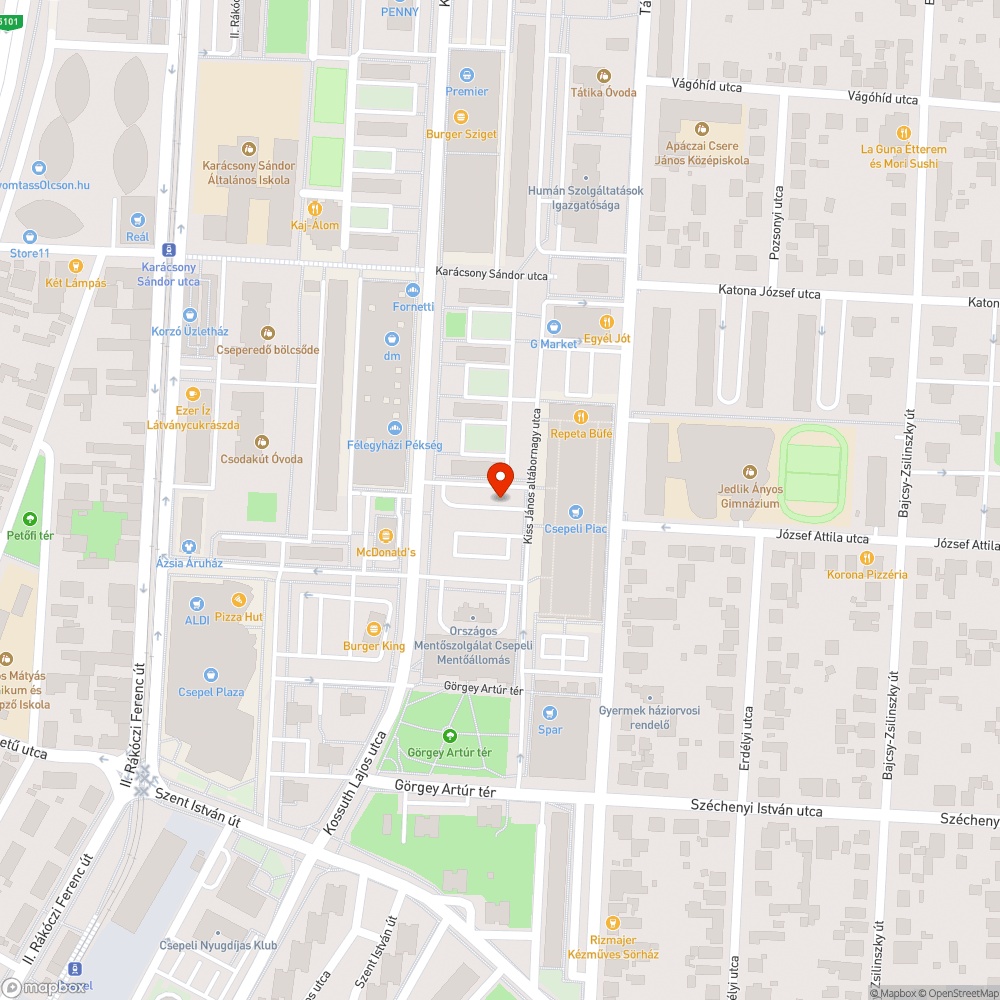 Lejárt műszakis, üzemképtelen autó bejelentés helye