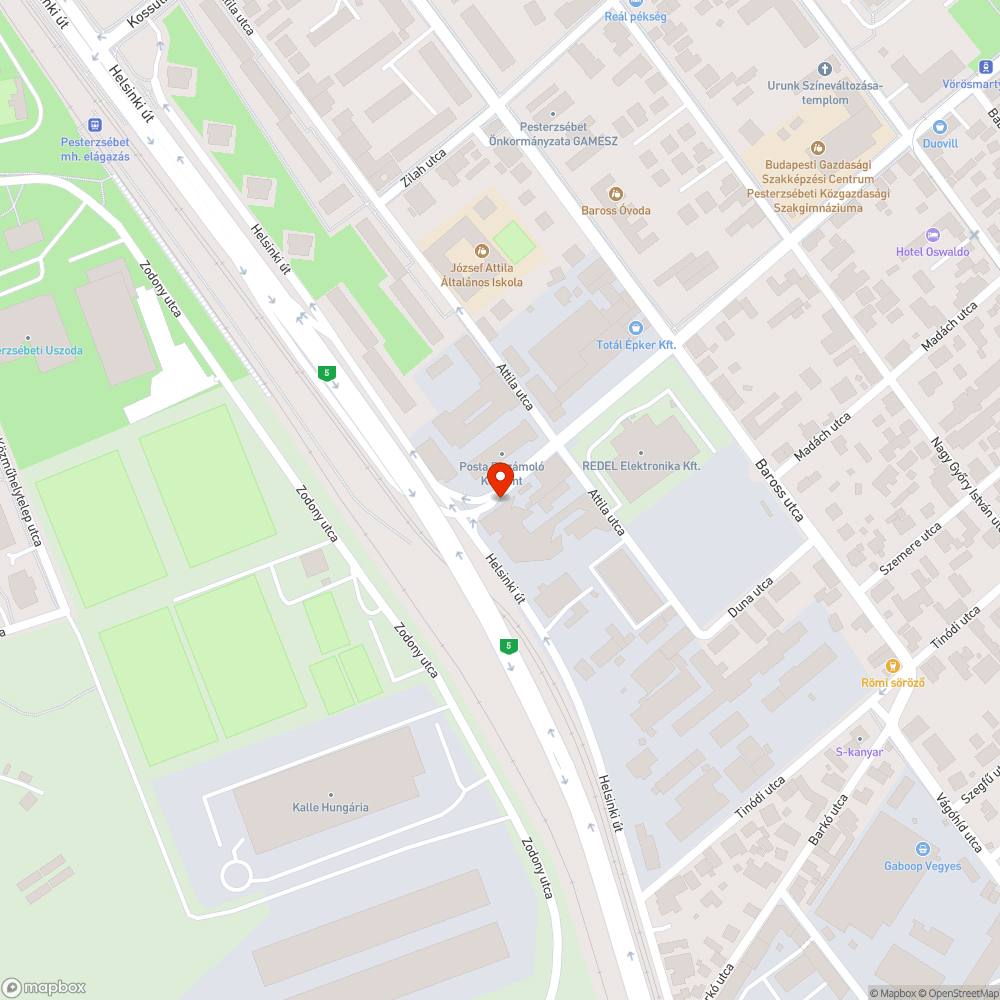 Elhagyott intersparos bevásárlókocsik bejelentés helye