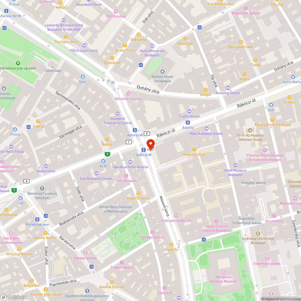 Kidőlt oszlop bejelentés helye