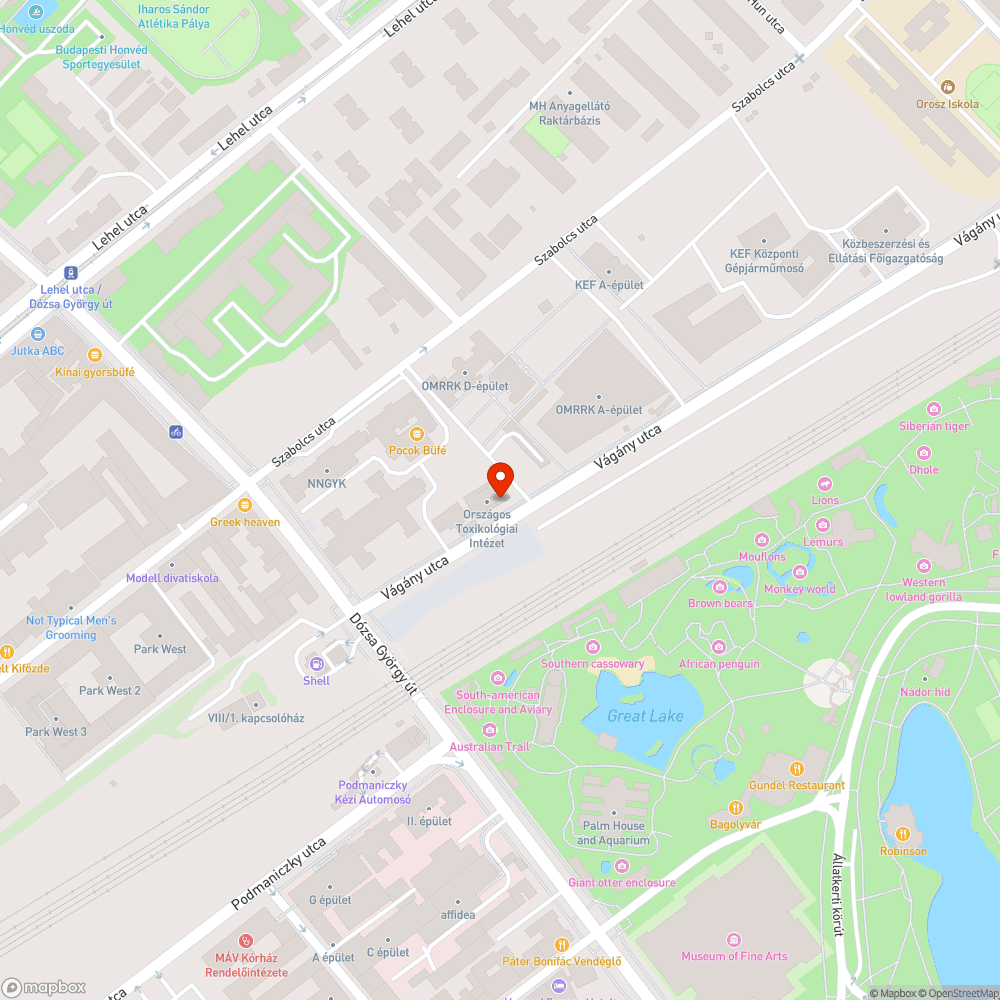 Elhagyott autó (legalább 3 éve) bejelentés helye