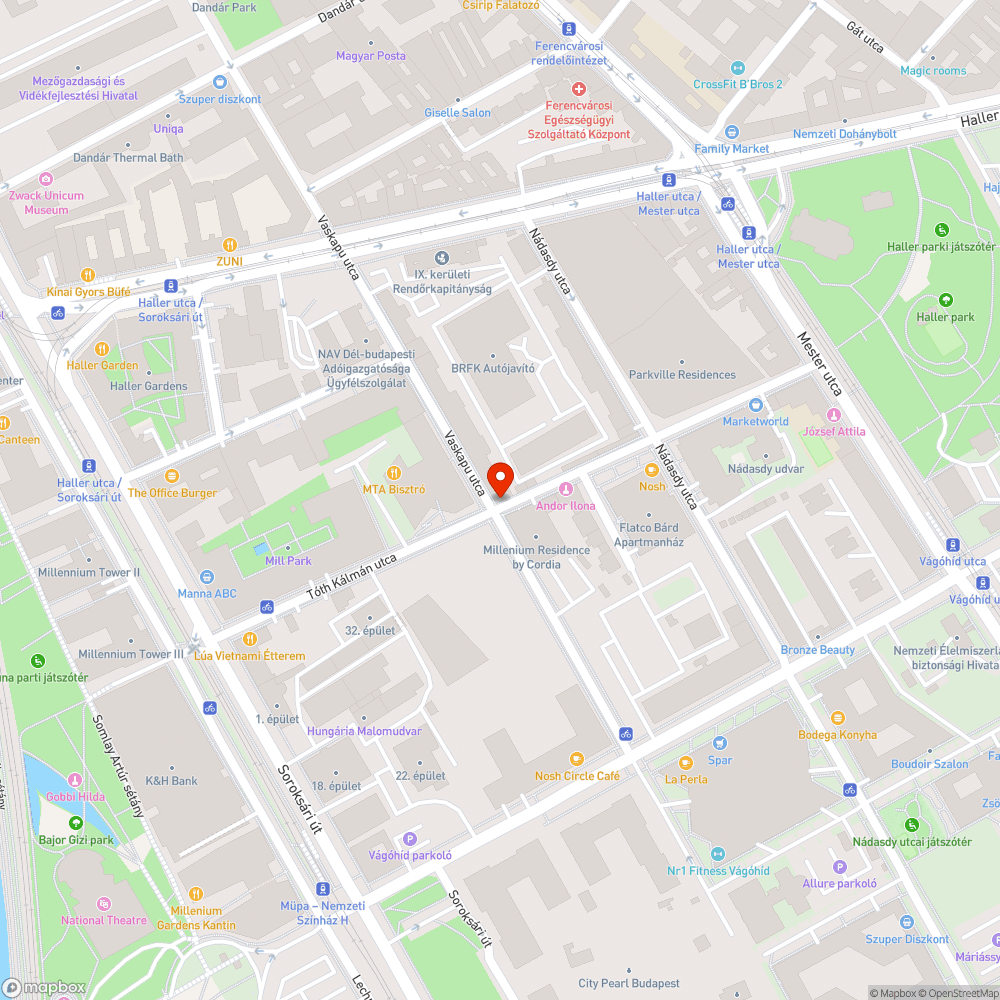 Szemét, ruhák bejelentés helye