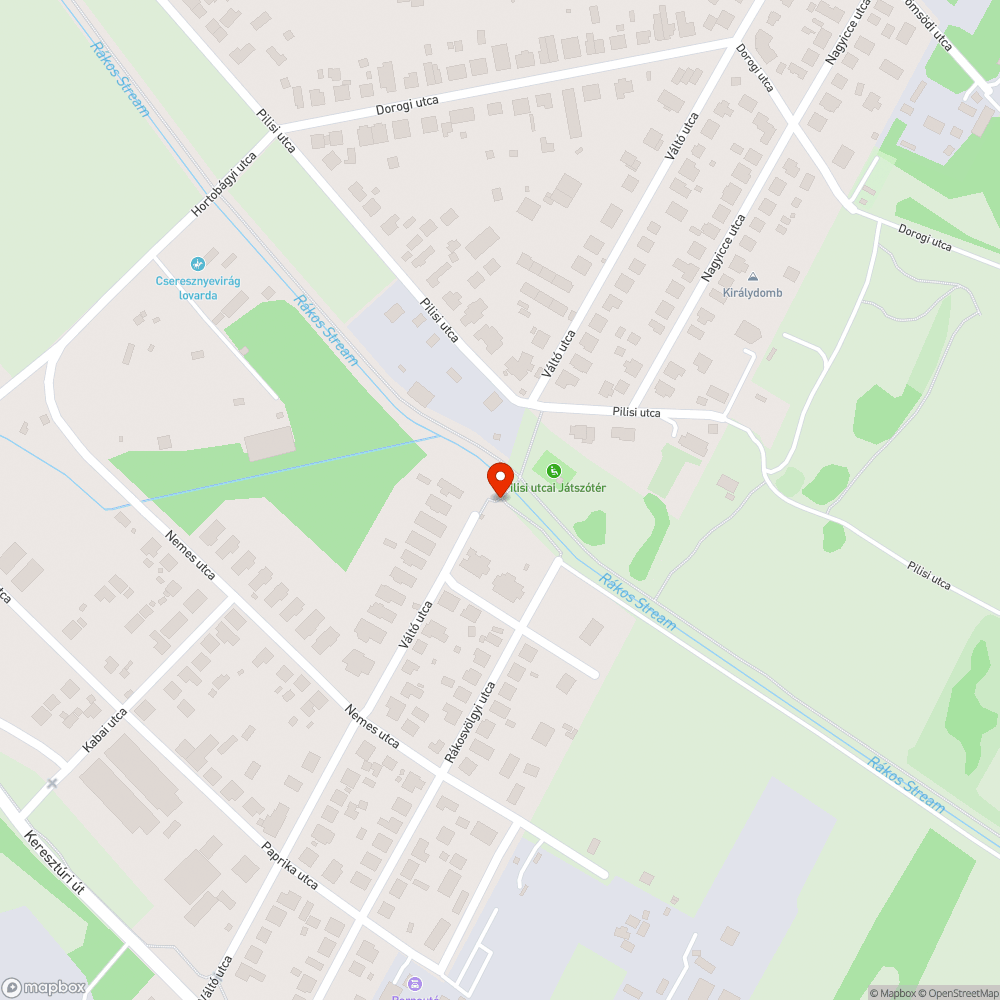 Szemét szétdobálva a Váltó utcában bejelentés helye