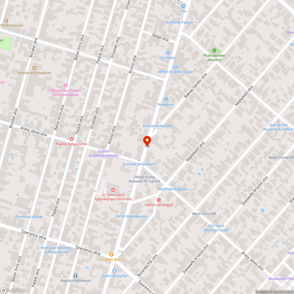 Közút borzasztó állapotban az 5-ös busz vonalán bejelentés helye