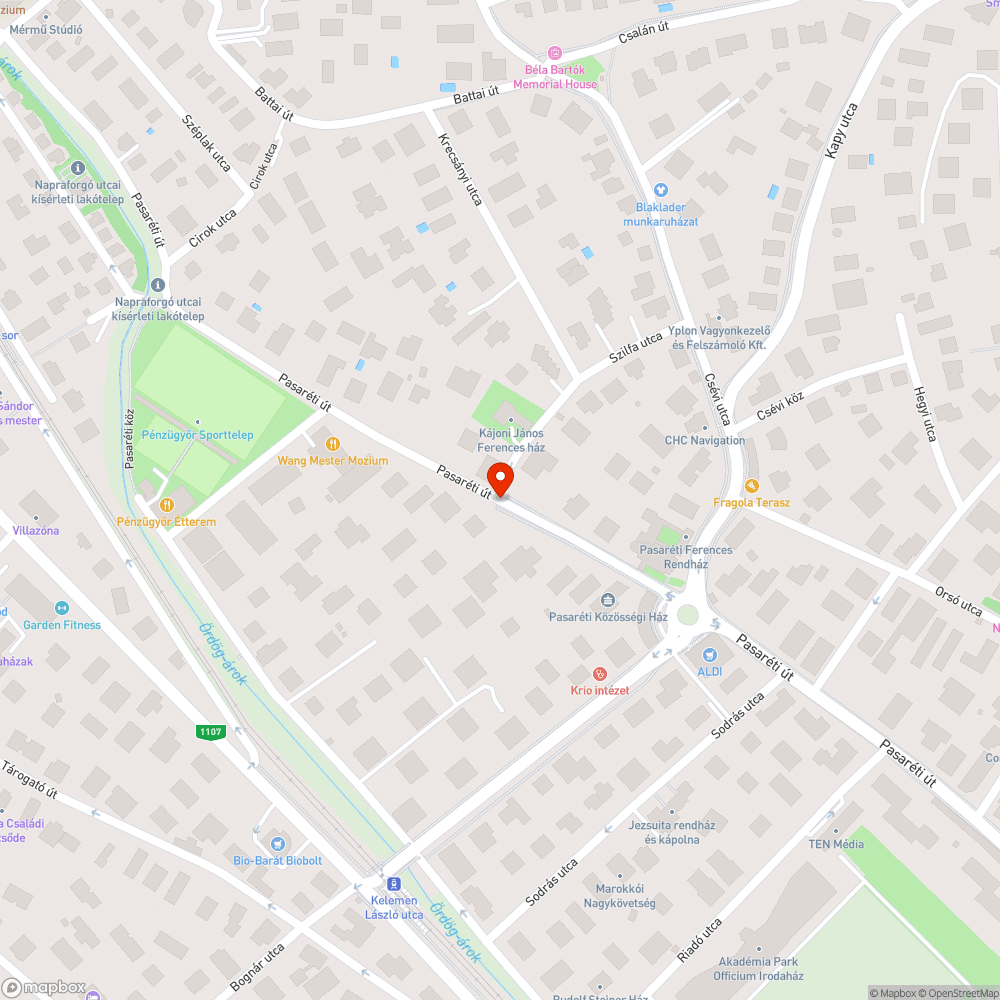 Törött közlekedési tükör bejelentés helye