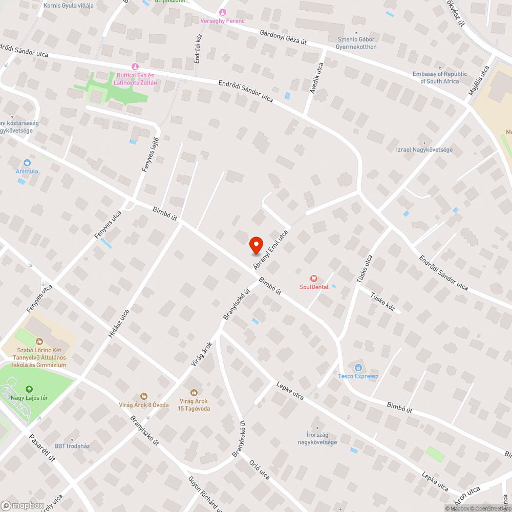 Elhagyott, forgalmat akadályozó autó bejelentés helye