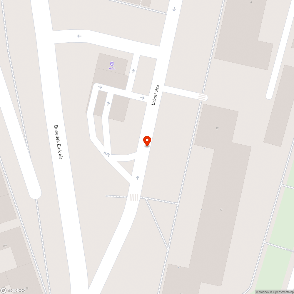 Hibás lámpafej bejelentés helye