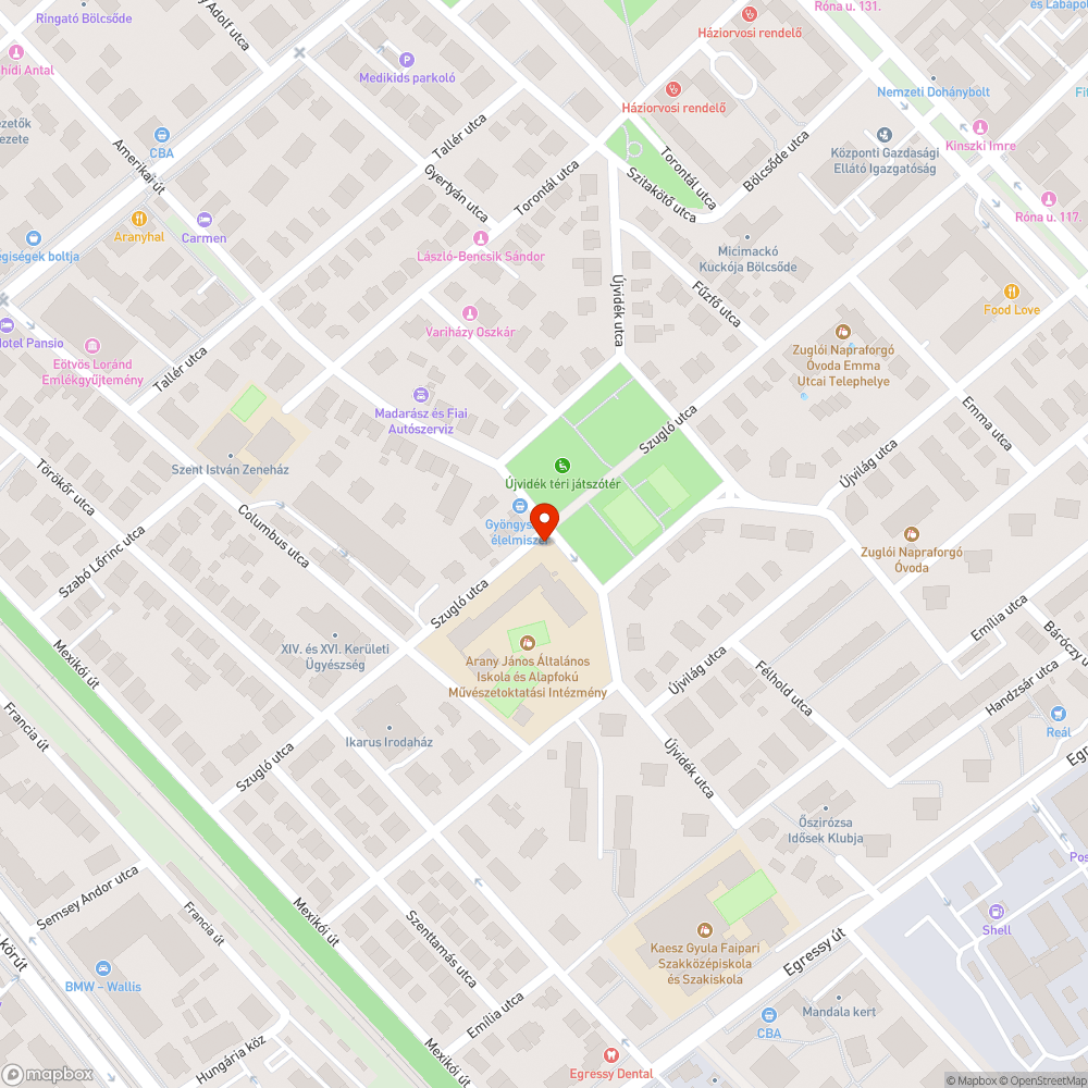 hiányzó zebrák az iskolánál bejelentés helye