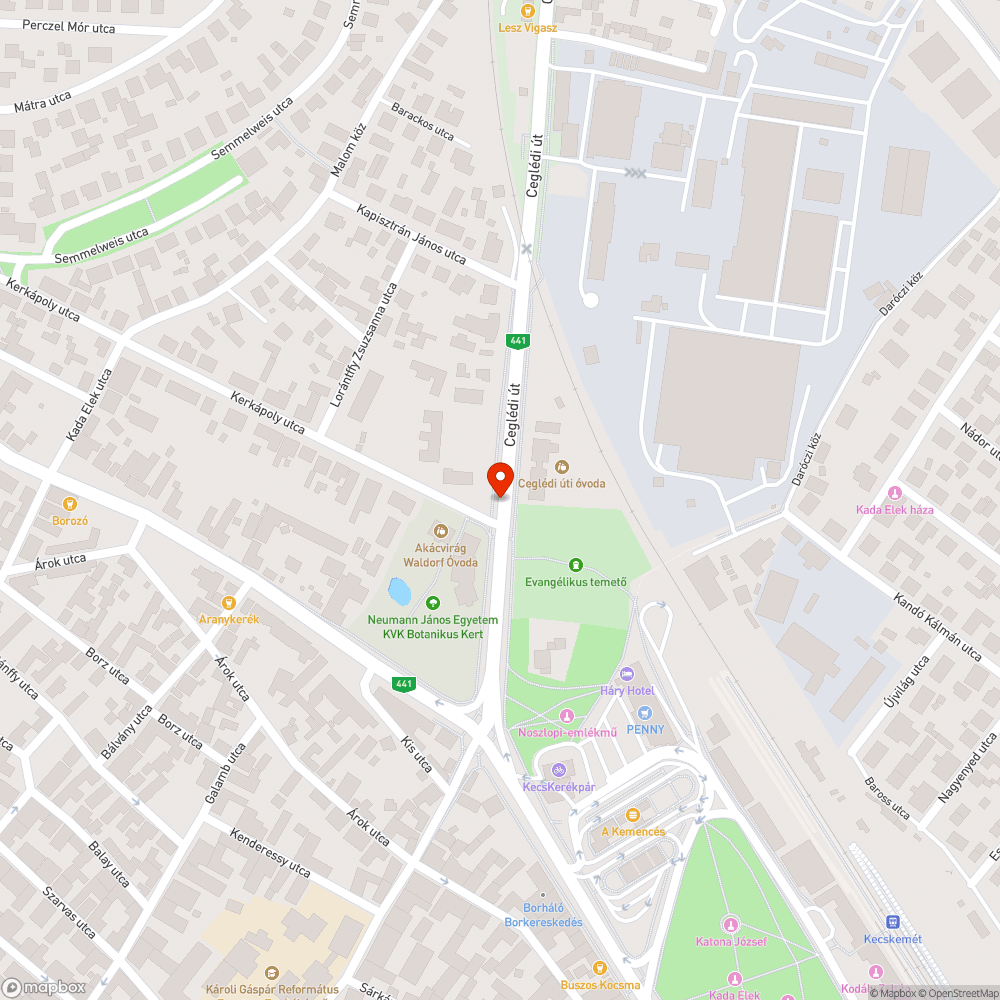 Nem egyértelmű közlekedési szituáció bejelentés helye