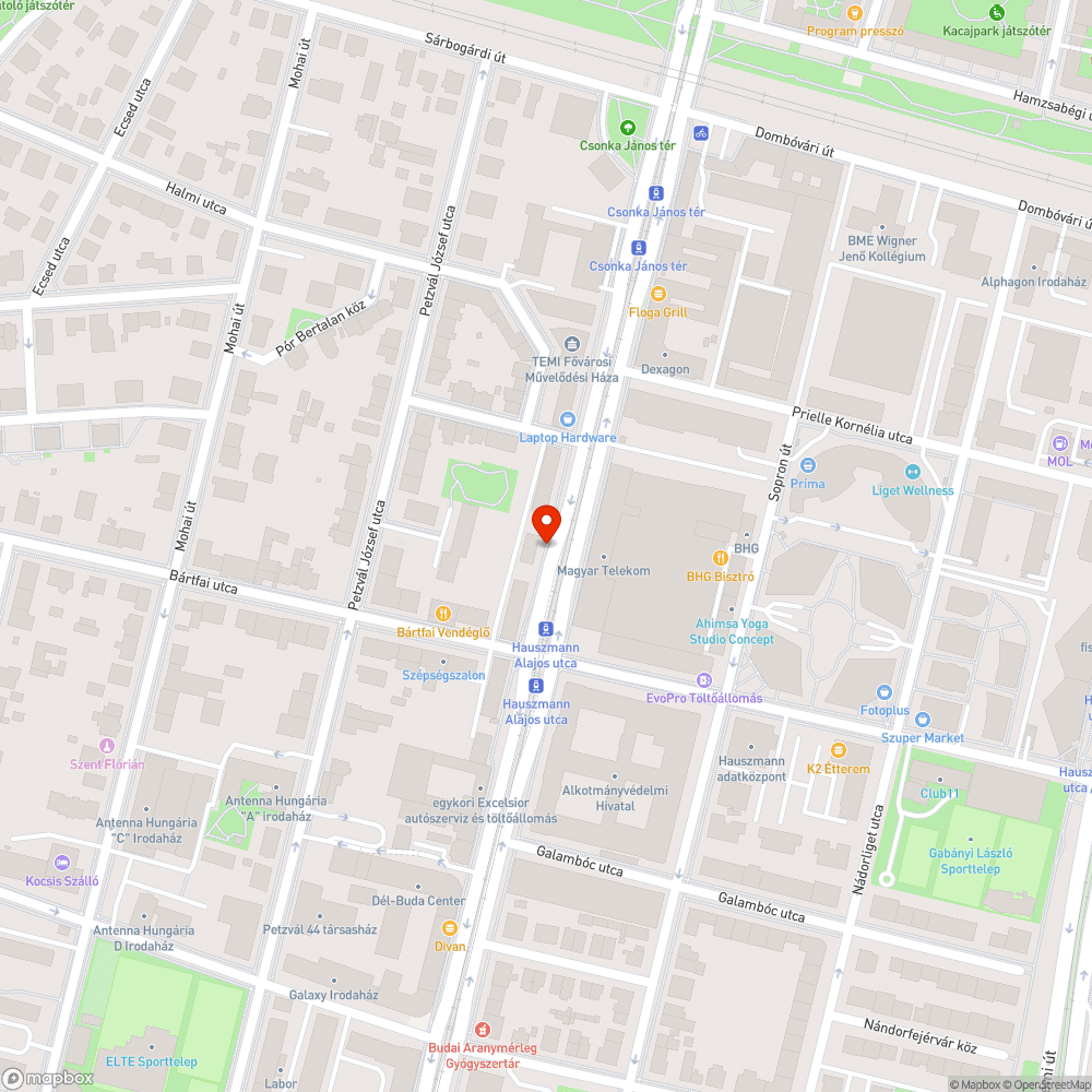 Szennyezet buszmegálló bejelentés helye