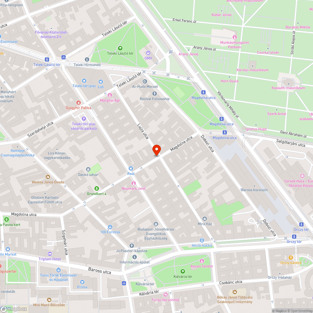 Hiányzó fa bejelentés helye