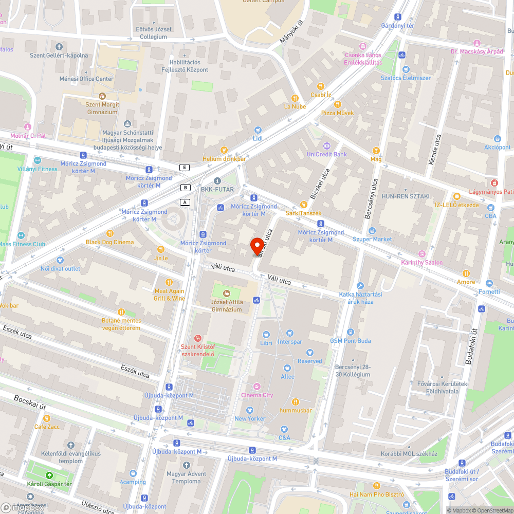 Járda javítás bejelentés helye