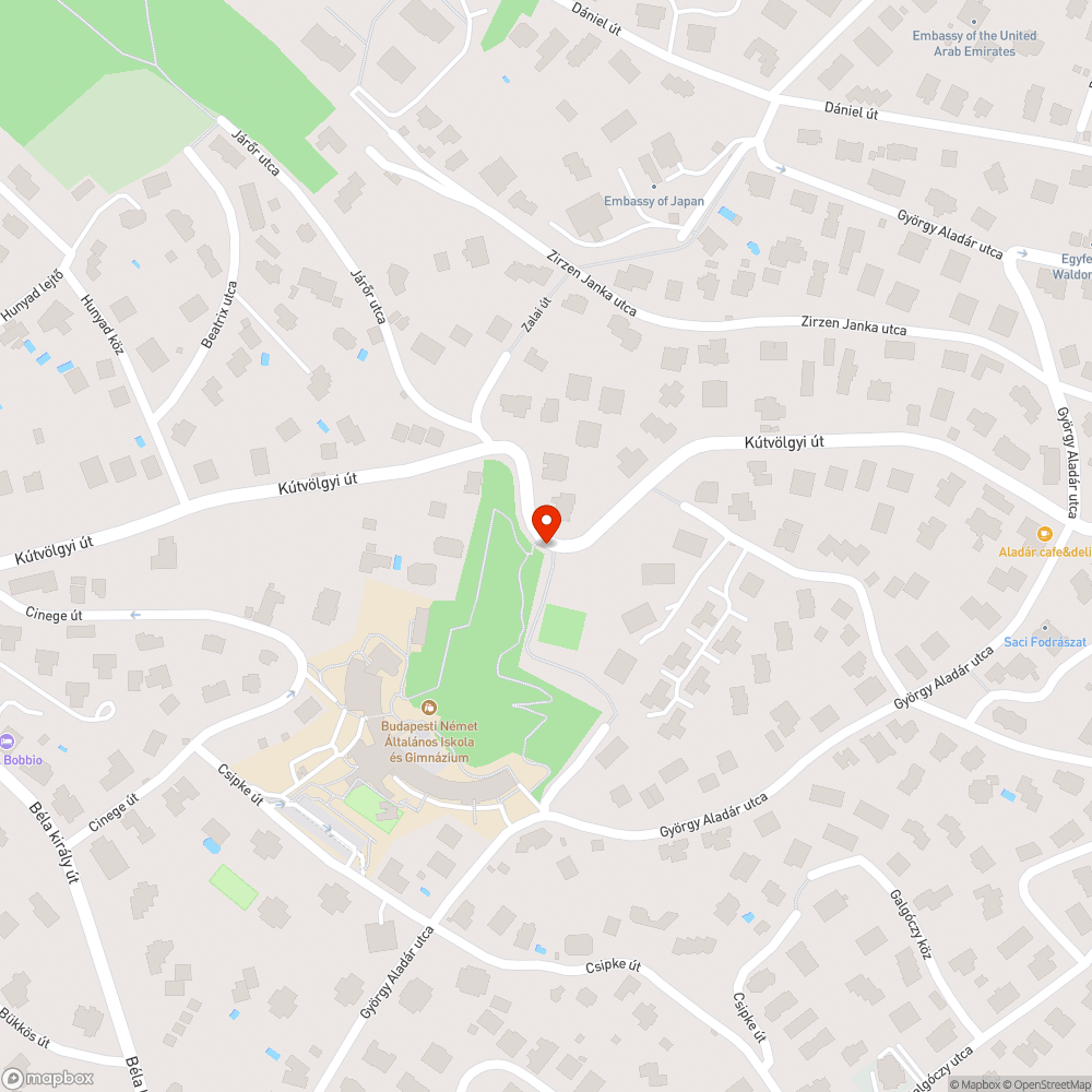 Veszélyes, kiszáradt fa bejelentés helye