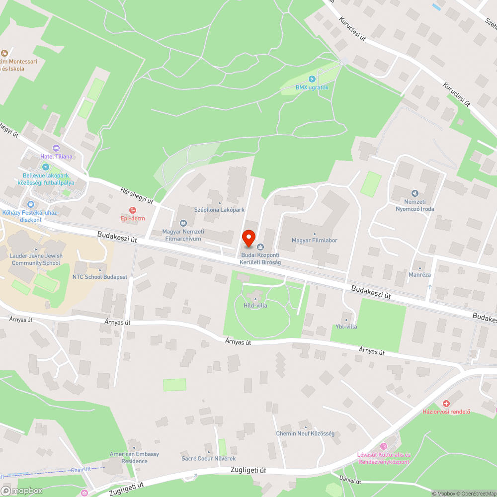 Gyalogátkelőhely megvilágítás bejelentés helye