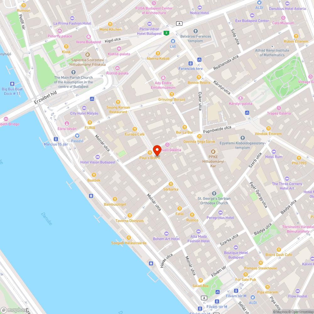 Kiszáradt fa Váci utcán bejelentés helye