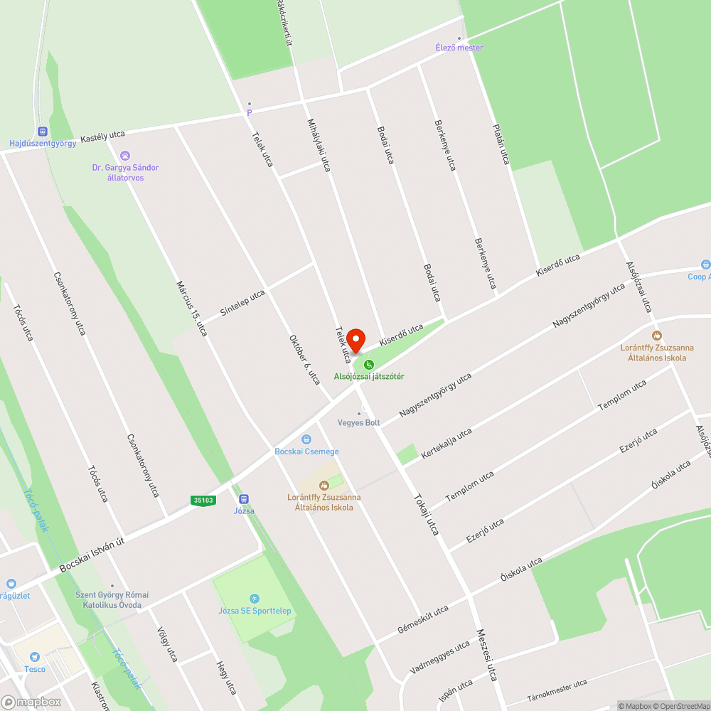 Graffitis közműszekrény bejelentés helye