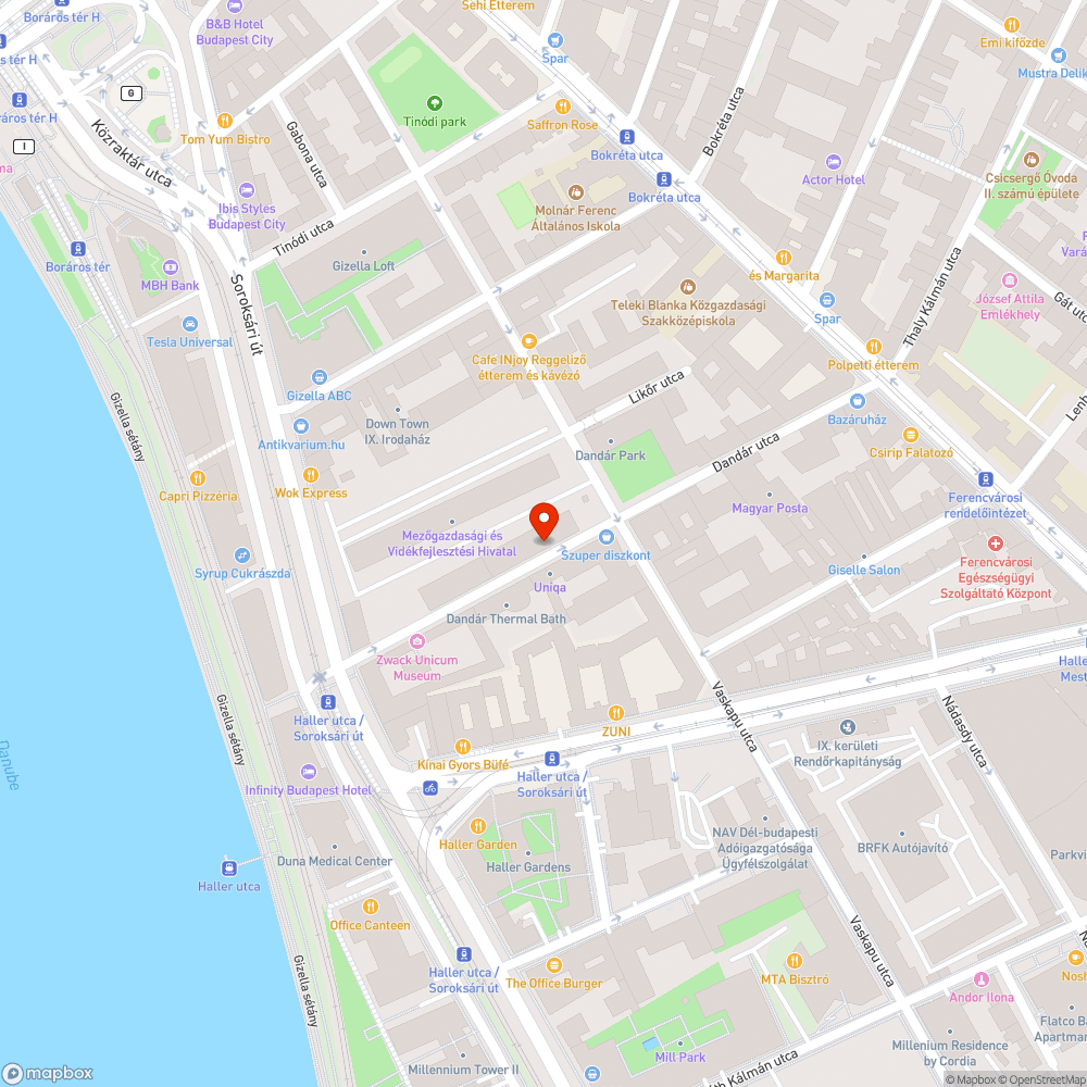 Szemetes utca bejelentés helye