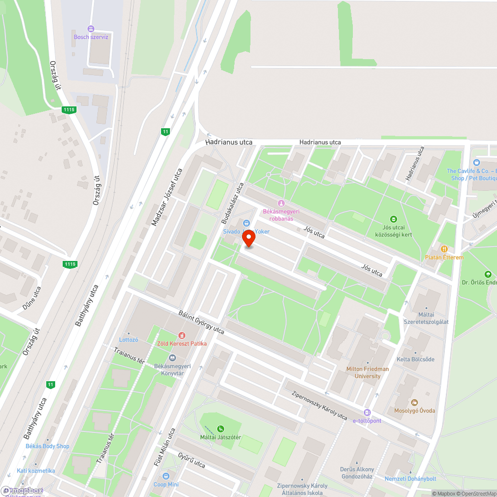 Elhagyott gépjármű bejelentés helye