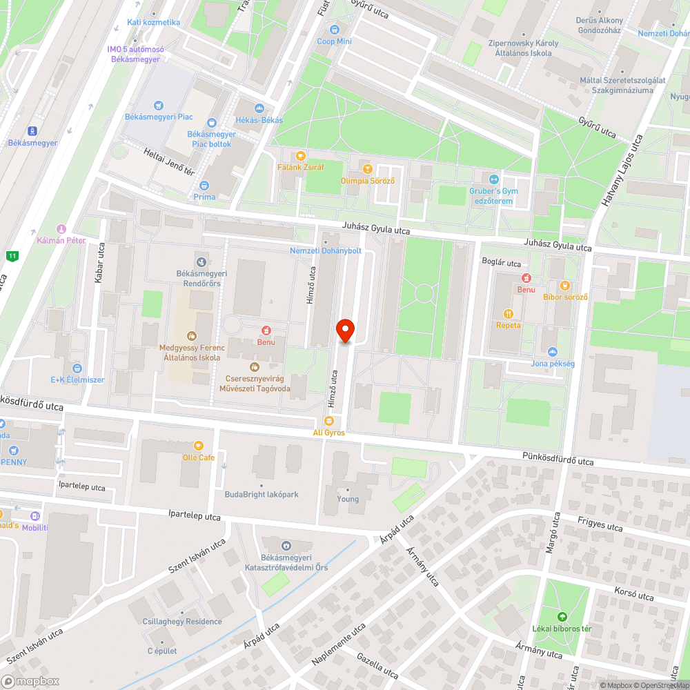 Zöld hulladék bejelentés helye