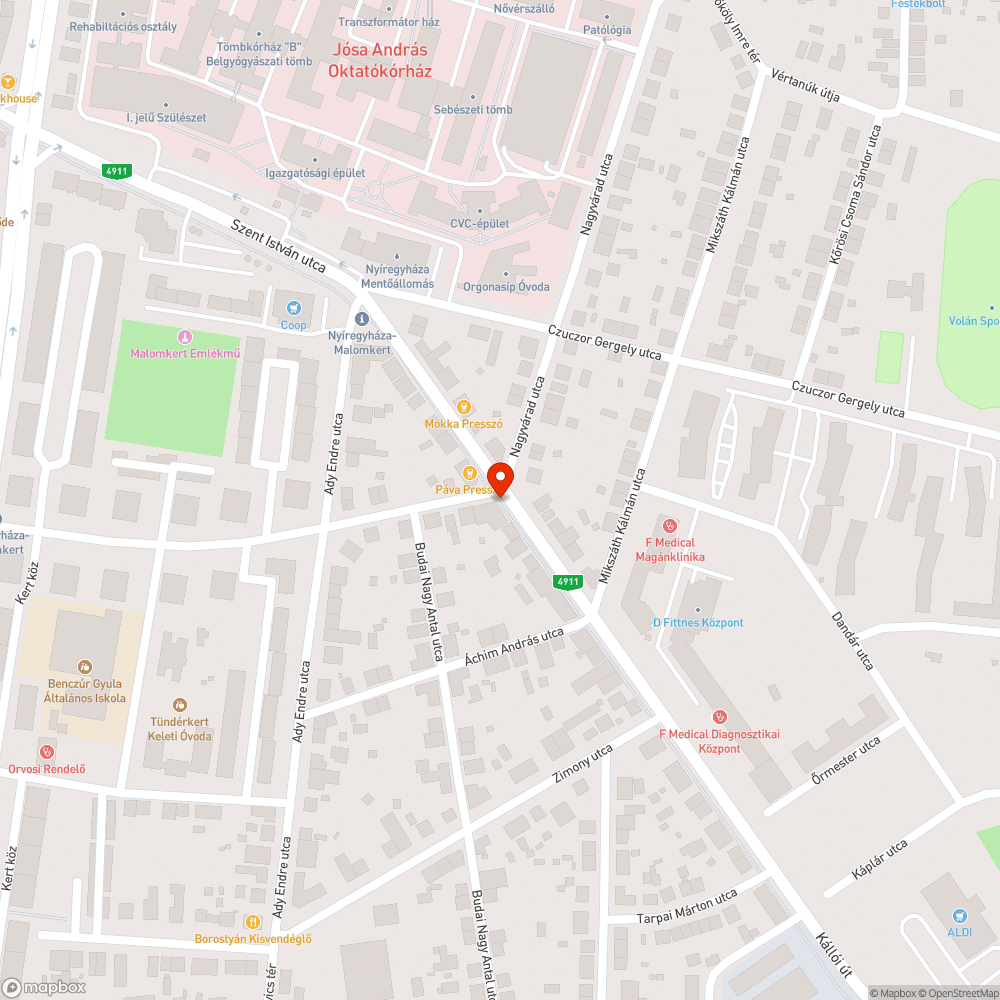 Visszatérő szabálytalan parkolás bejelentés helye