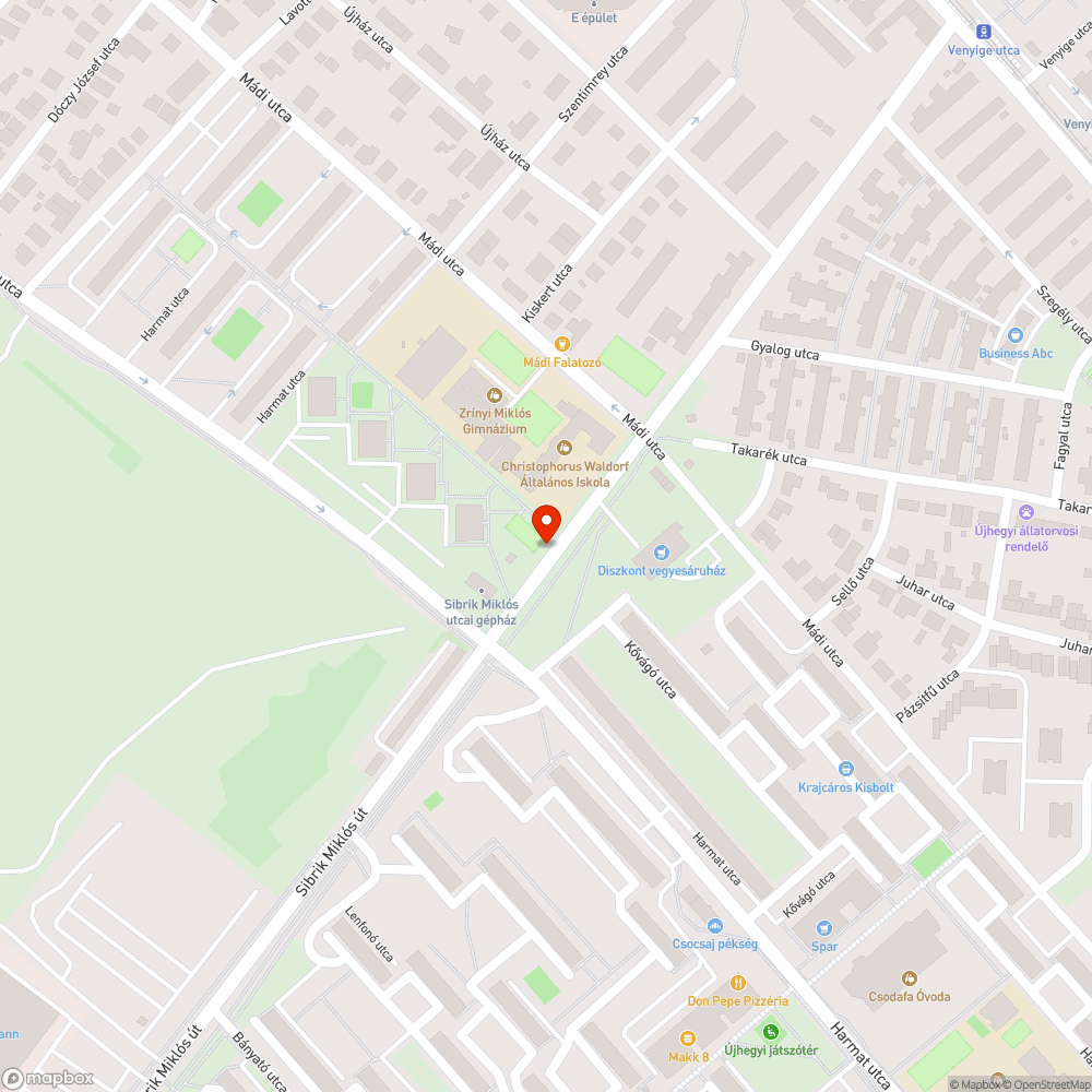 Ellopott bevásárlókocsi bejelentés helye