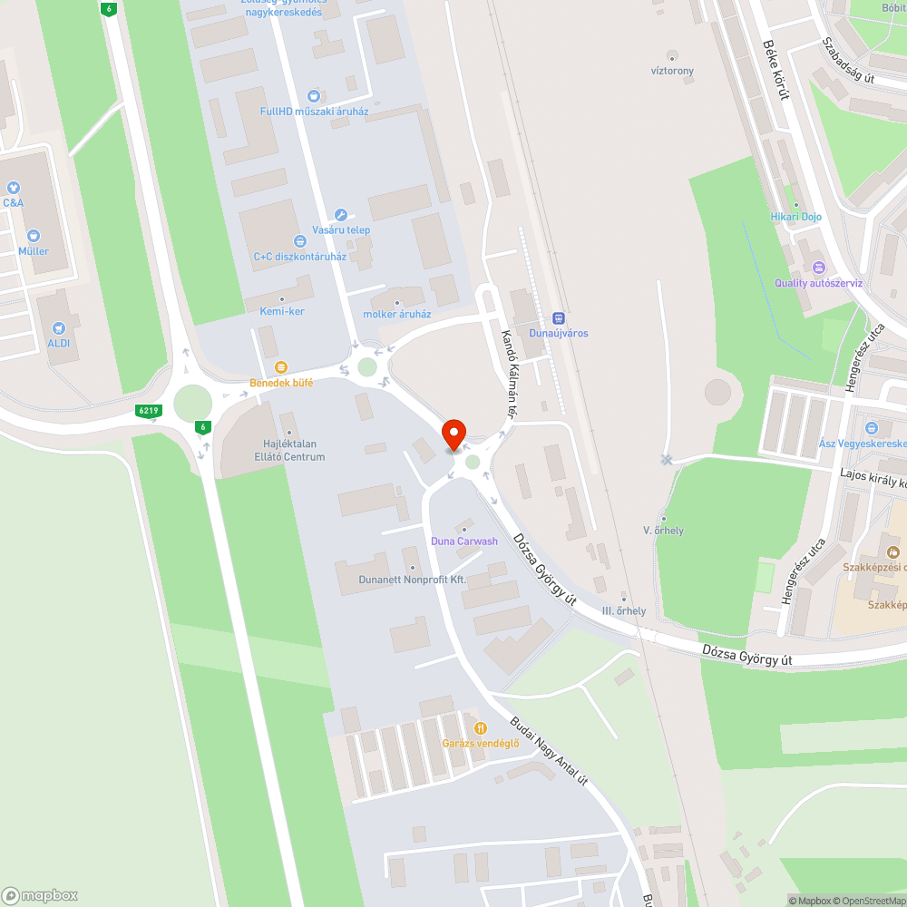 Megsérült közlekedési tábla bejelentés helye