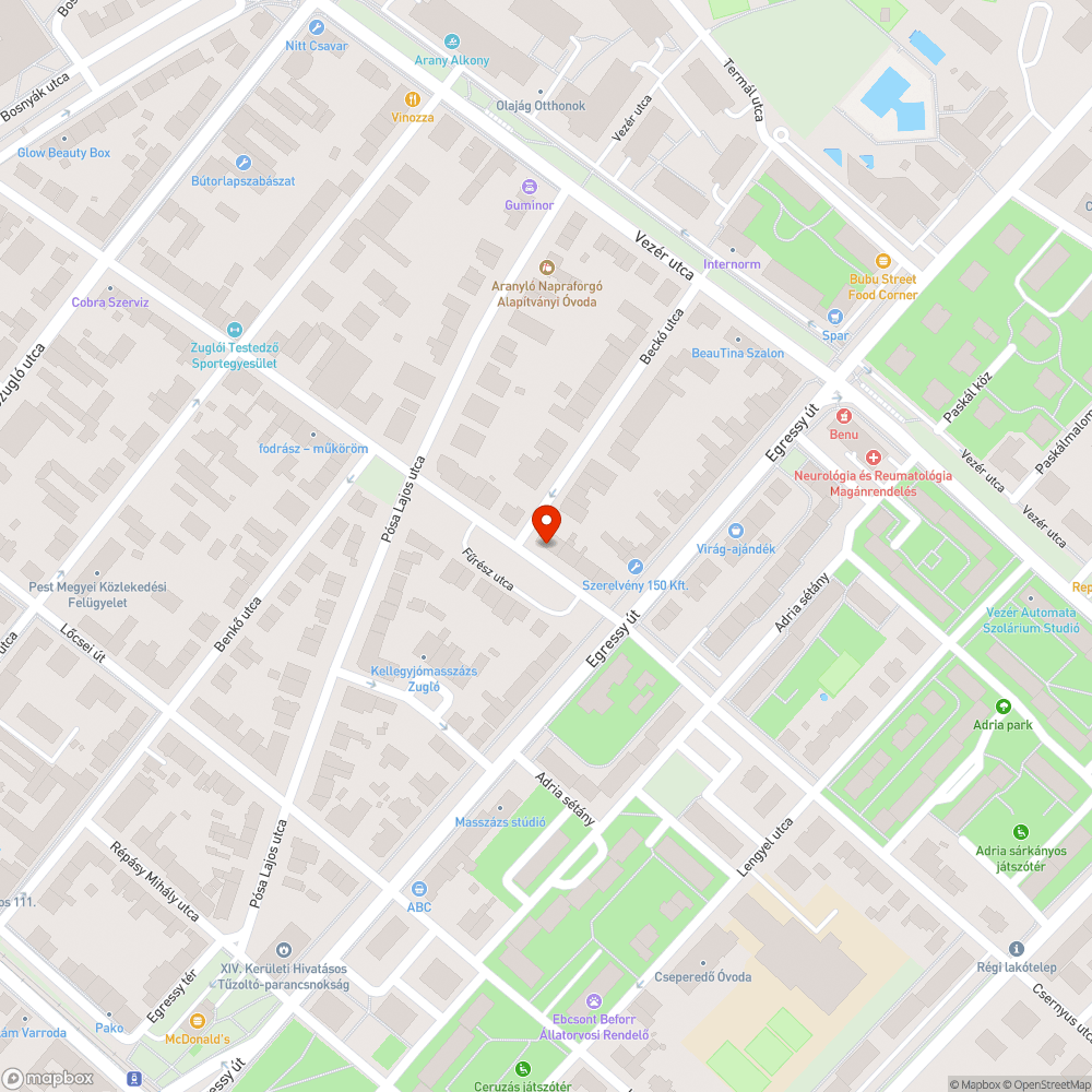 Kátyú, útsüllyedés bejelentés helye