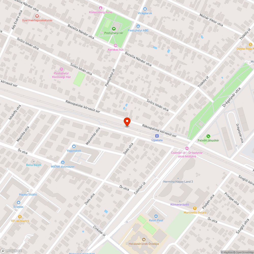 Fák csonkolása MÁV sínek mellett bejelentés helye