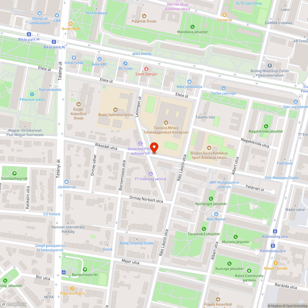 Tönkrement fedlap bejelentés helye