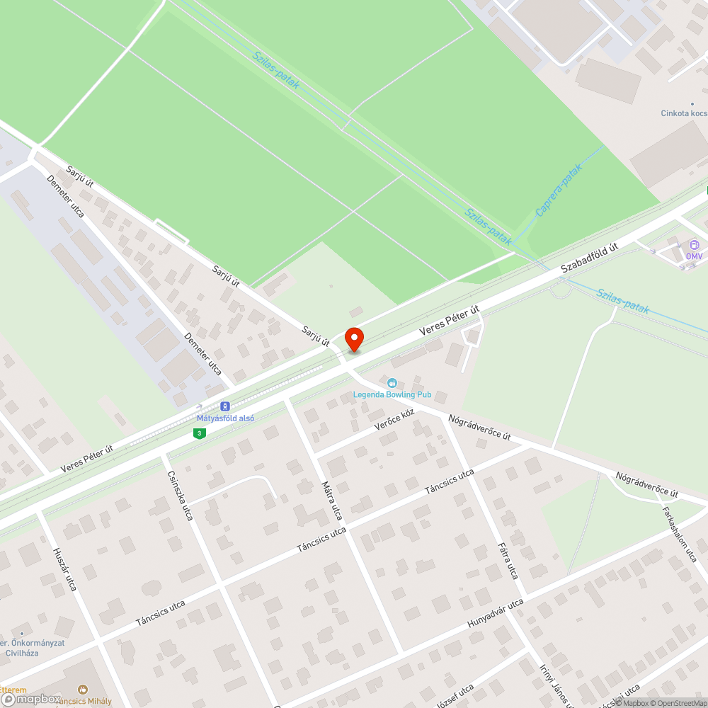 Belógó növényzet bejelentés helye