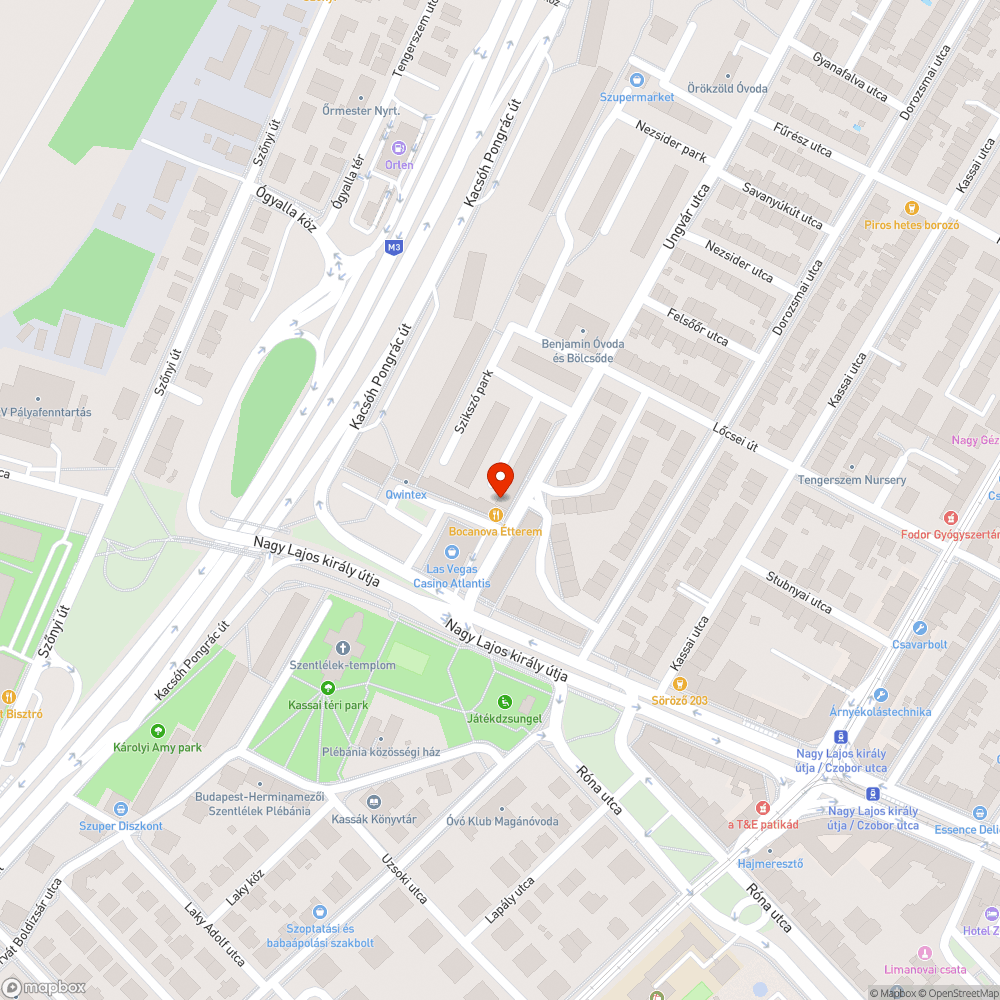 Ruhakupac bejelentés helye