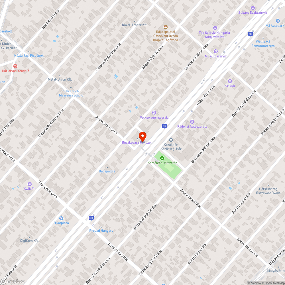 Elfelejtett forgalomtechnikai eszközök bejelentés helye