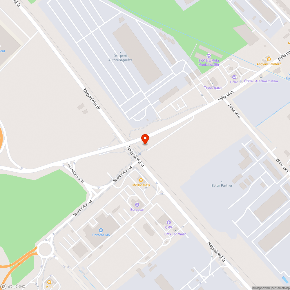 Illegális szemét bejelentés helye