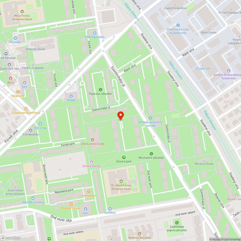 Csavarok a park fáiban bejelentés helye