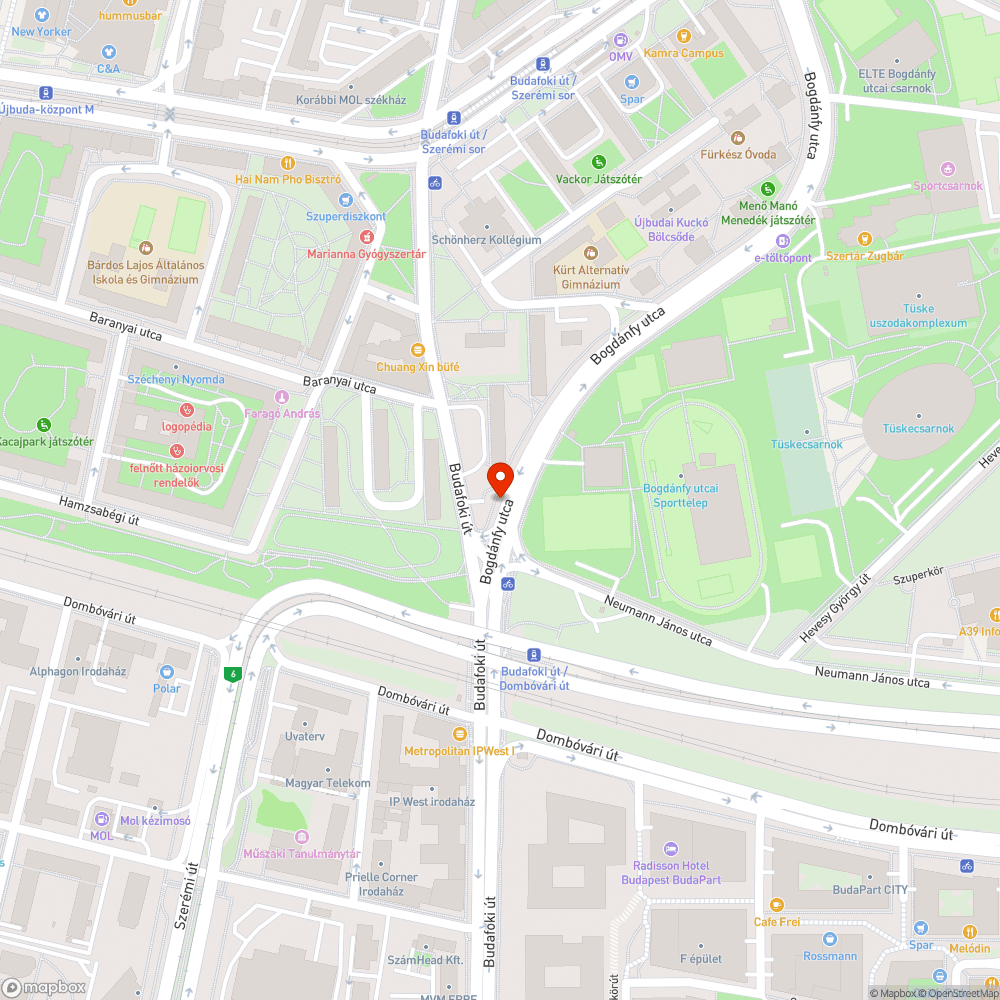 Roncsautó bejelentés helye