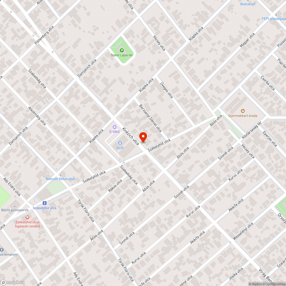 Beesett csatornarács bejelentés helye