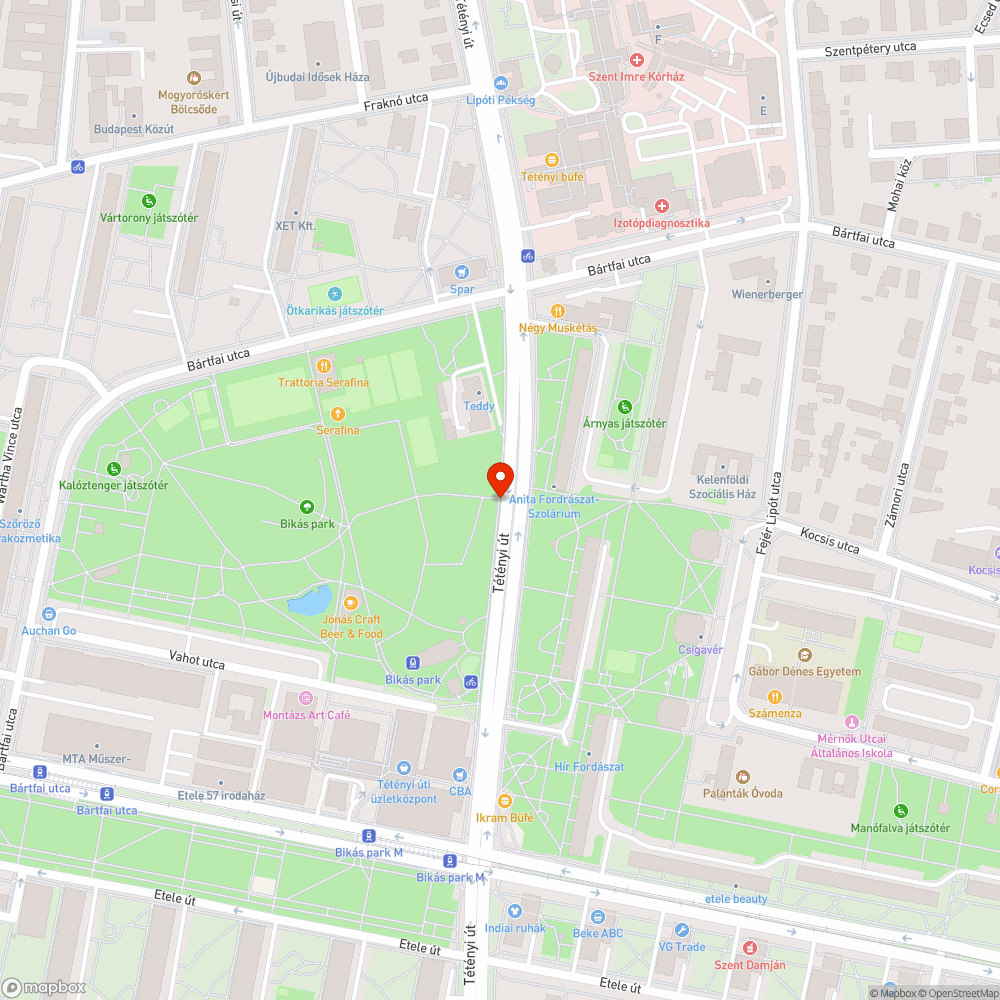 Rosszul beállított locsoló bejelentés helye