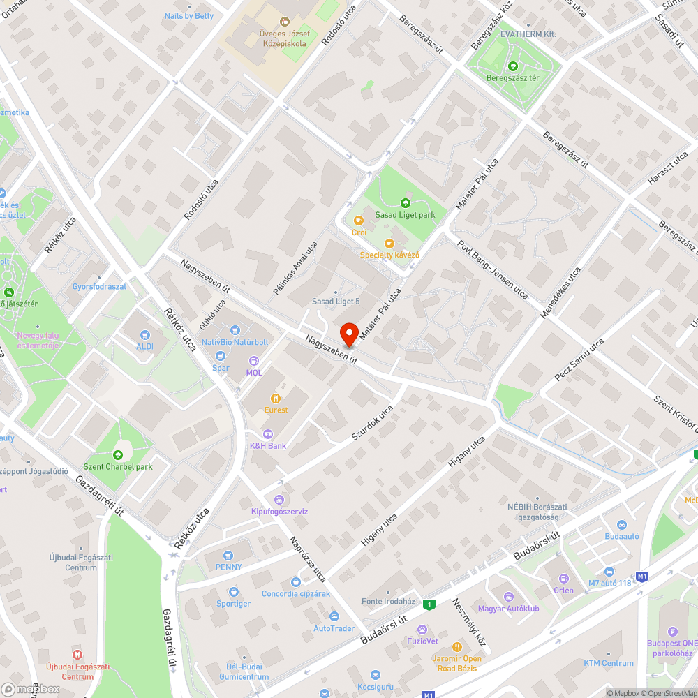 Letört forgalomkorlátozó bejelentés helye