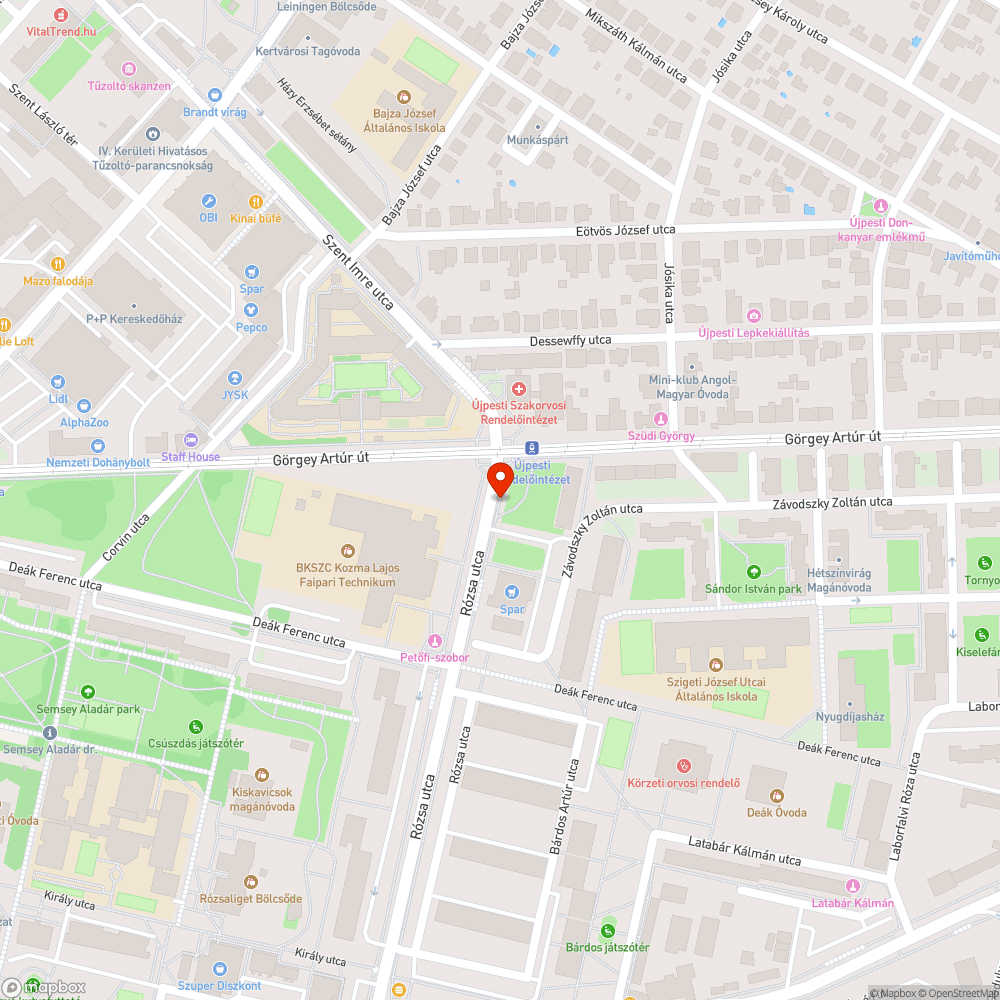 Balesetveszélyes aknafedél bejelentés helye