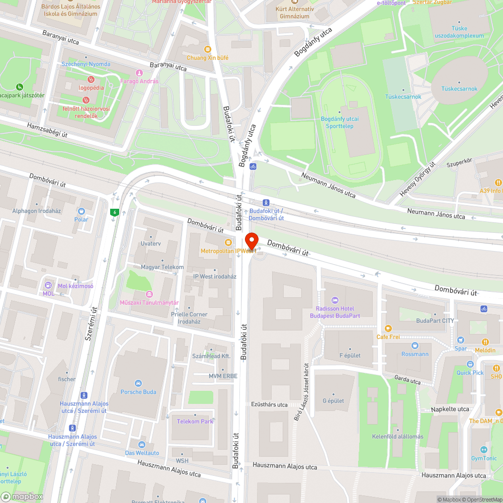 Váratlan kerítés a kerékpárúton bejelentés helye