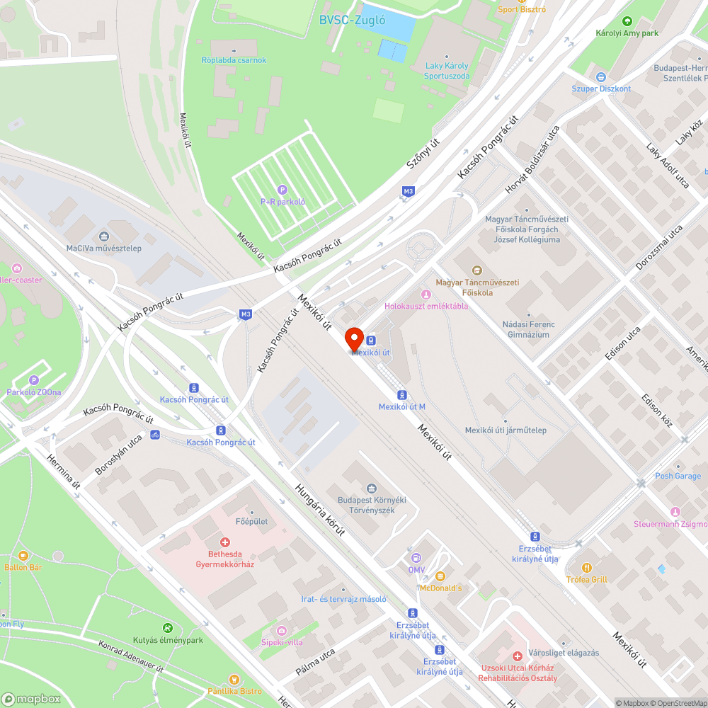 Szeméthalom és gaz a fizetős parkolóban bejelentés helye