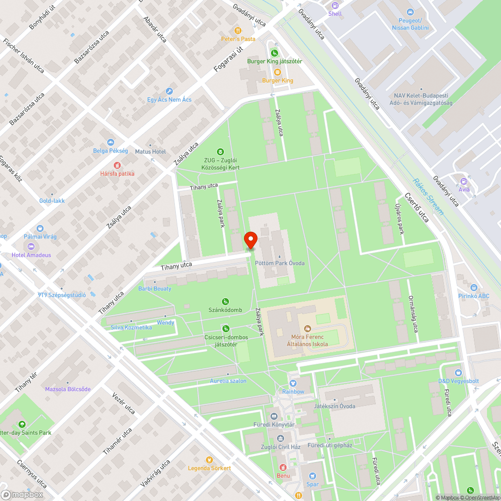 Behajtani tilos tábla kidőlt bejelentés helye