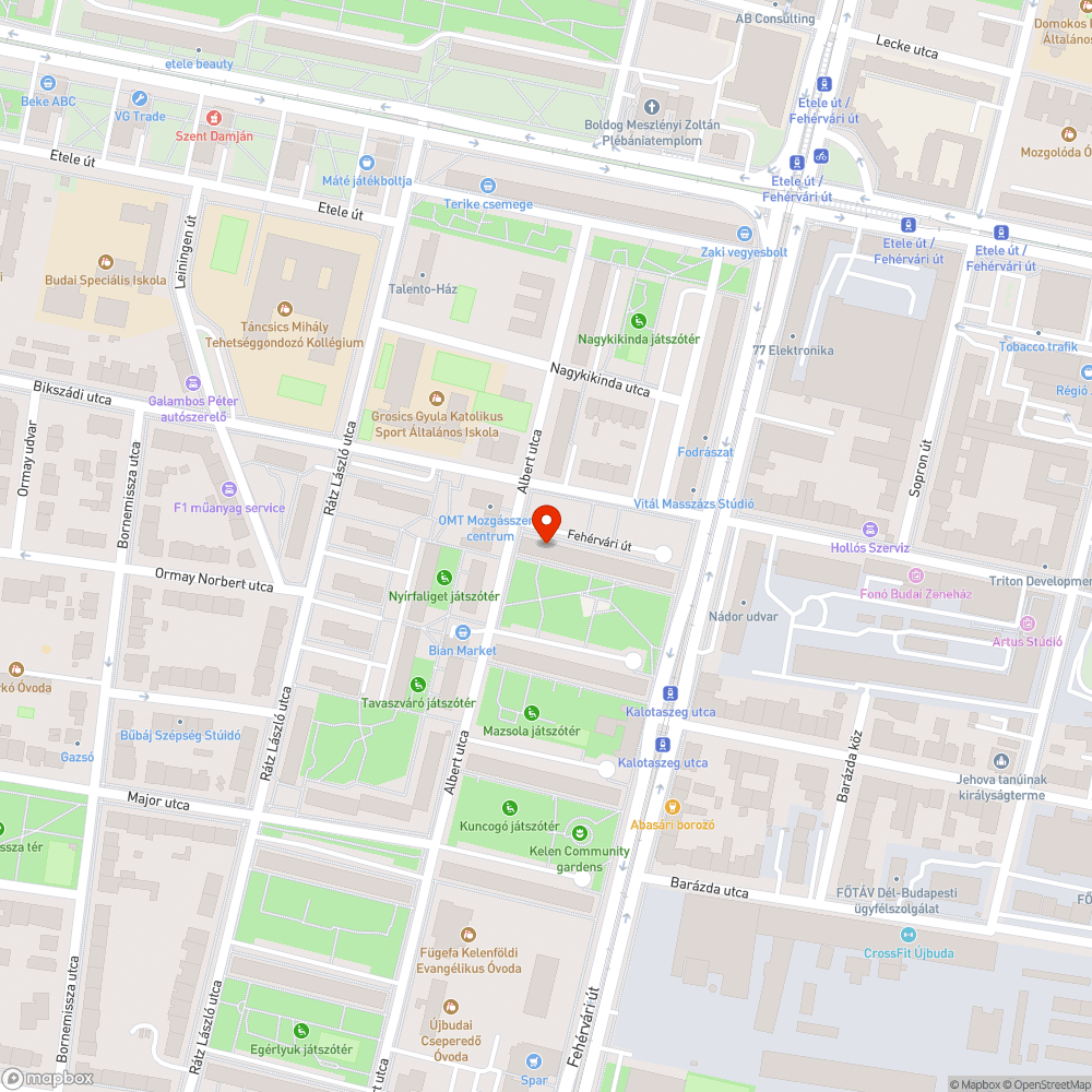 Mozgó fedlap bejelentés helye