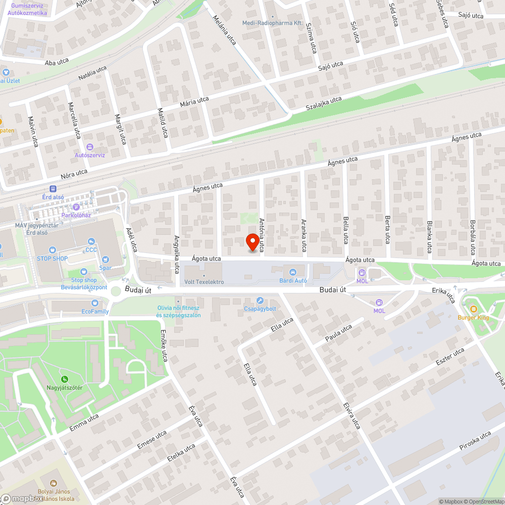 Leszakadt vezeték bejelentés helye