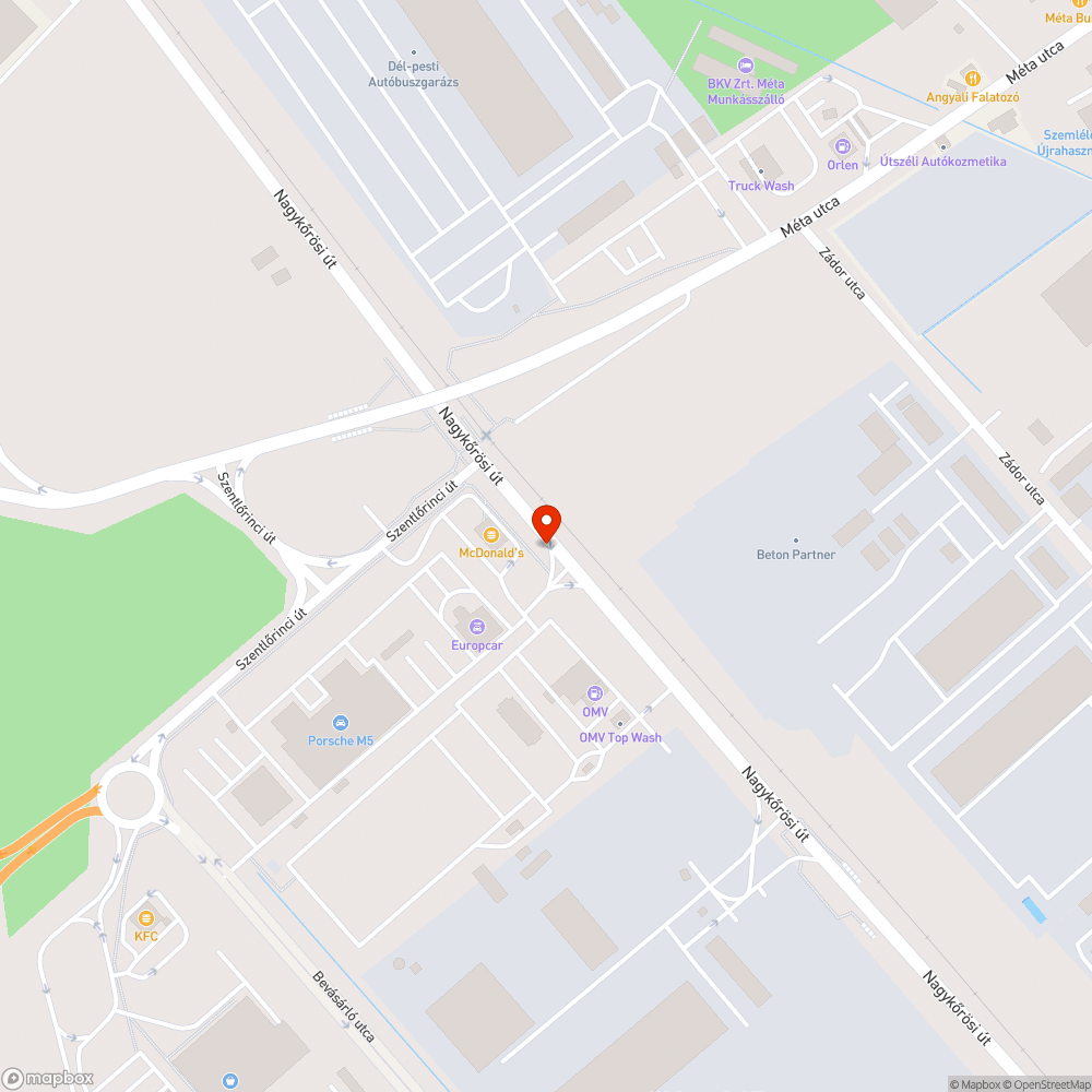 Fekália a buszmegállóban bejelentés helye