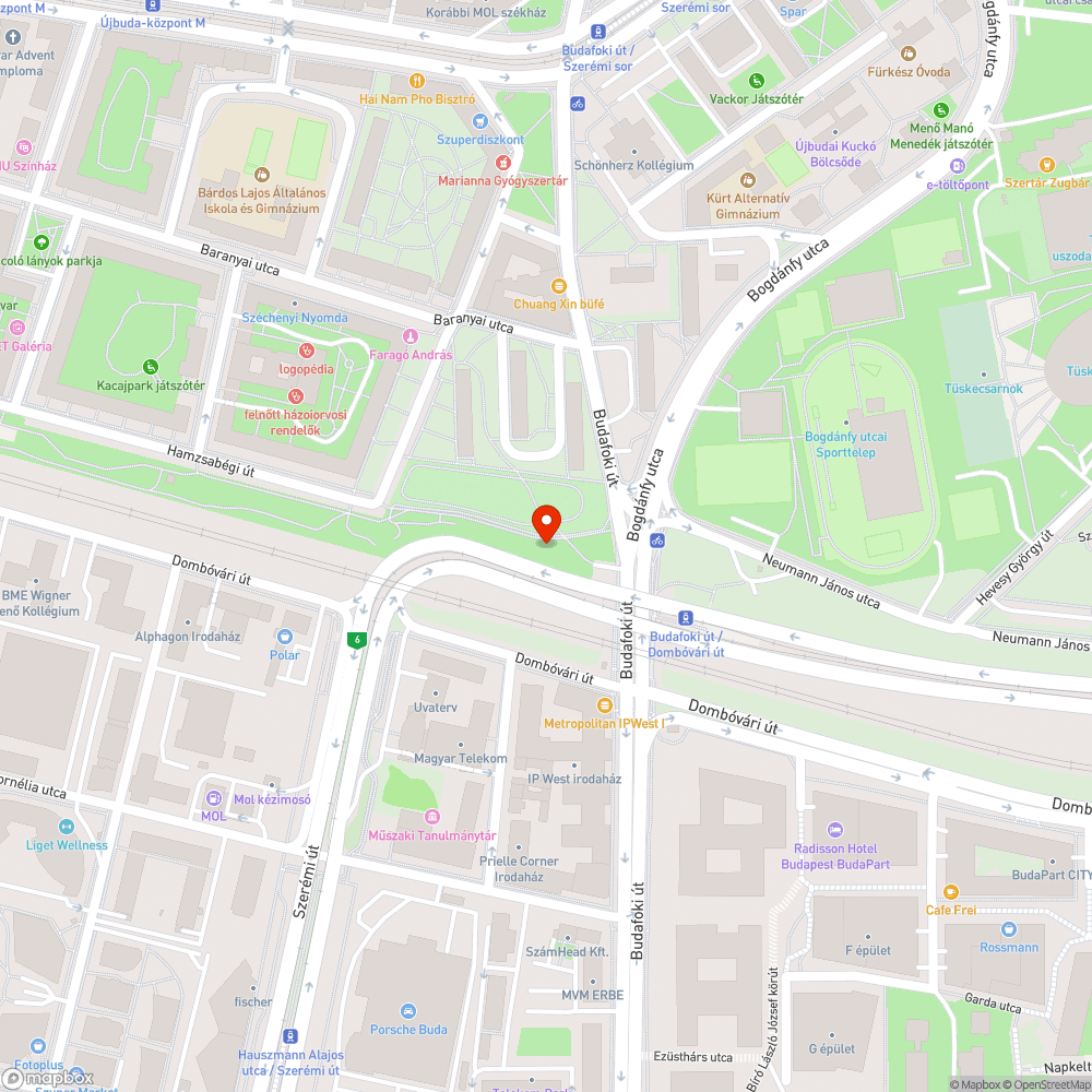 Kiszáradt fák bejelentés helye