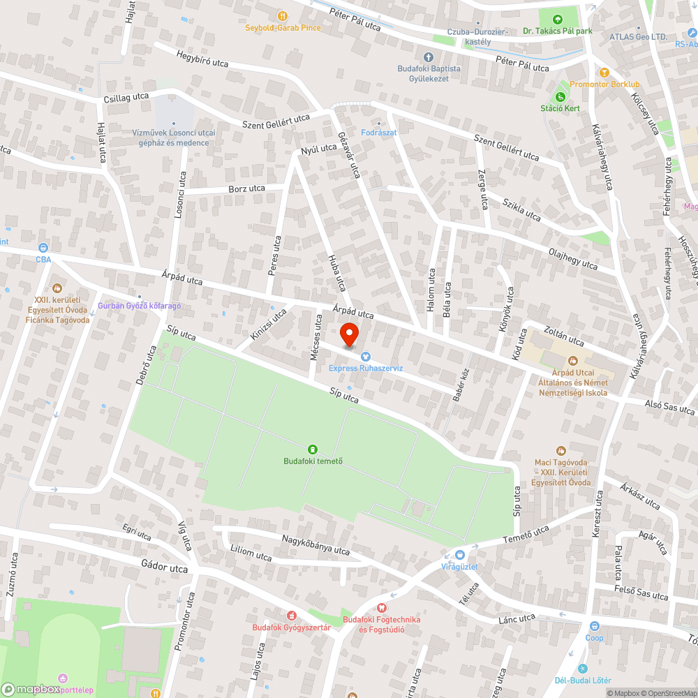 Kiálló, mozgó gyeprácskő az úton bejelentés helye