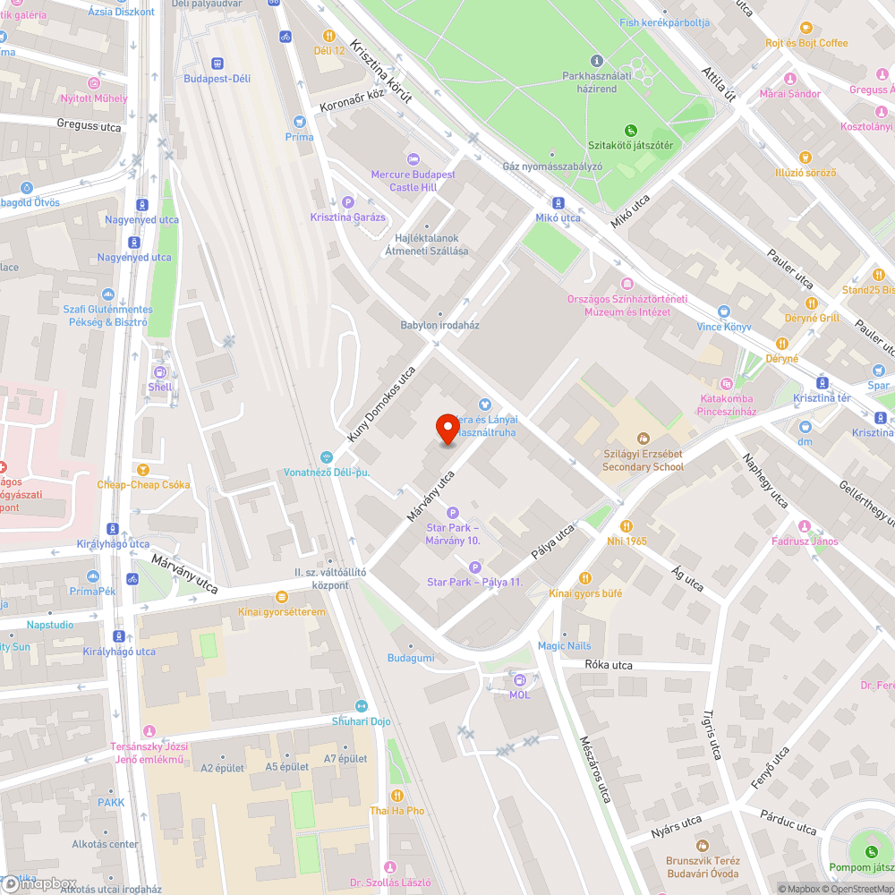 Megsüllyedt járda és szegélykövek bejelentés helye