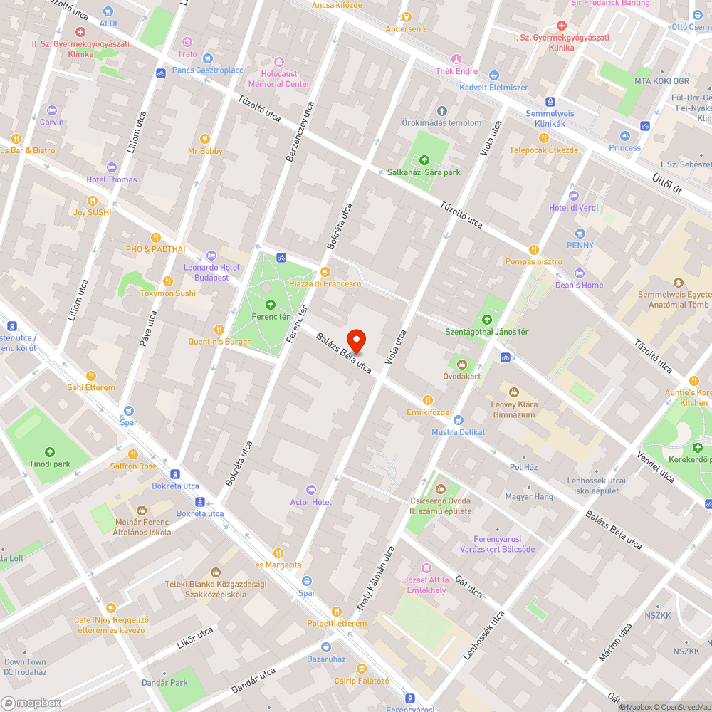 Szemétlerakás bejelentés helye