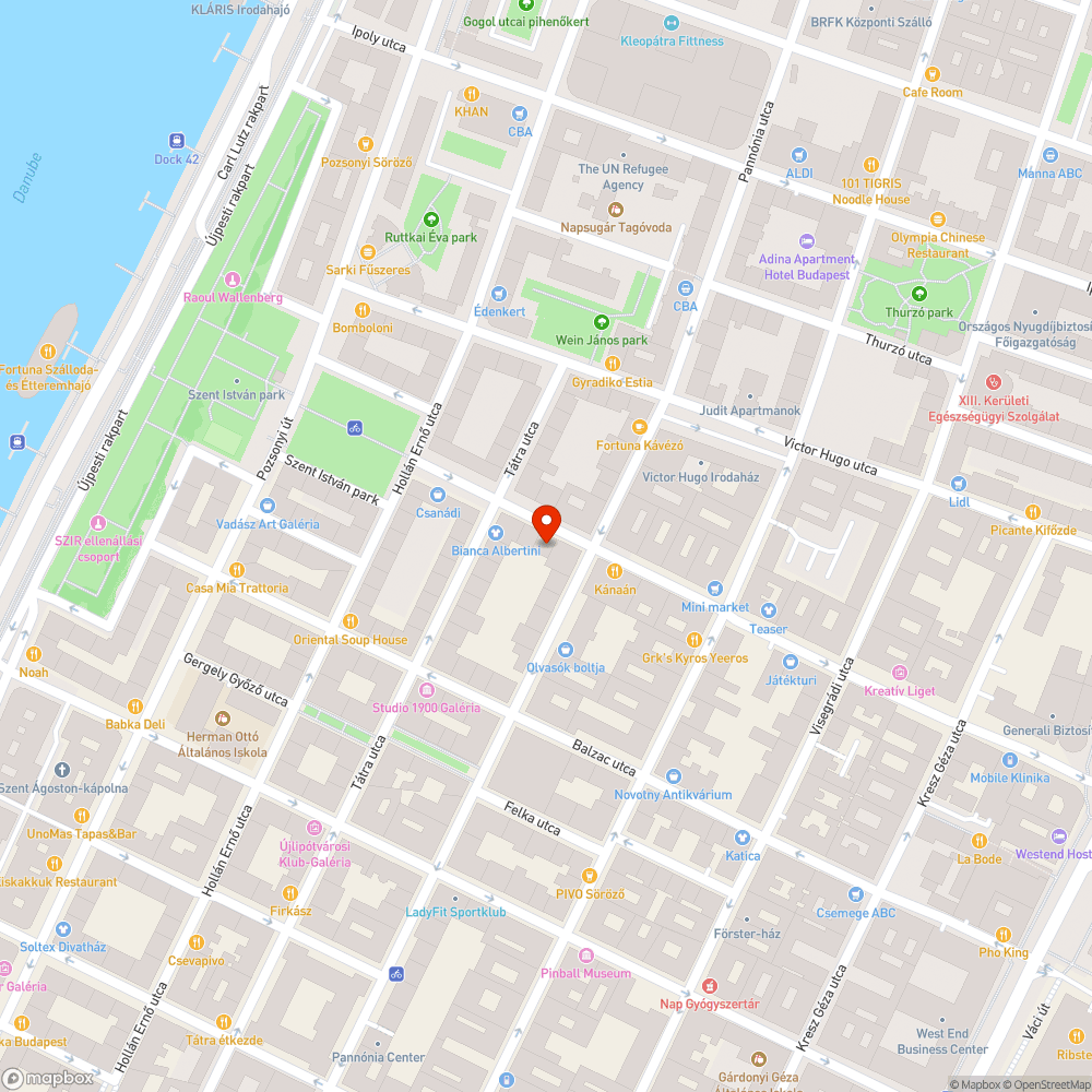 Kidőlt kuka bejelentés helye