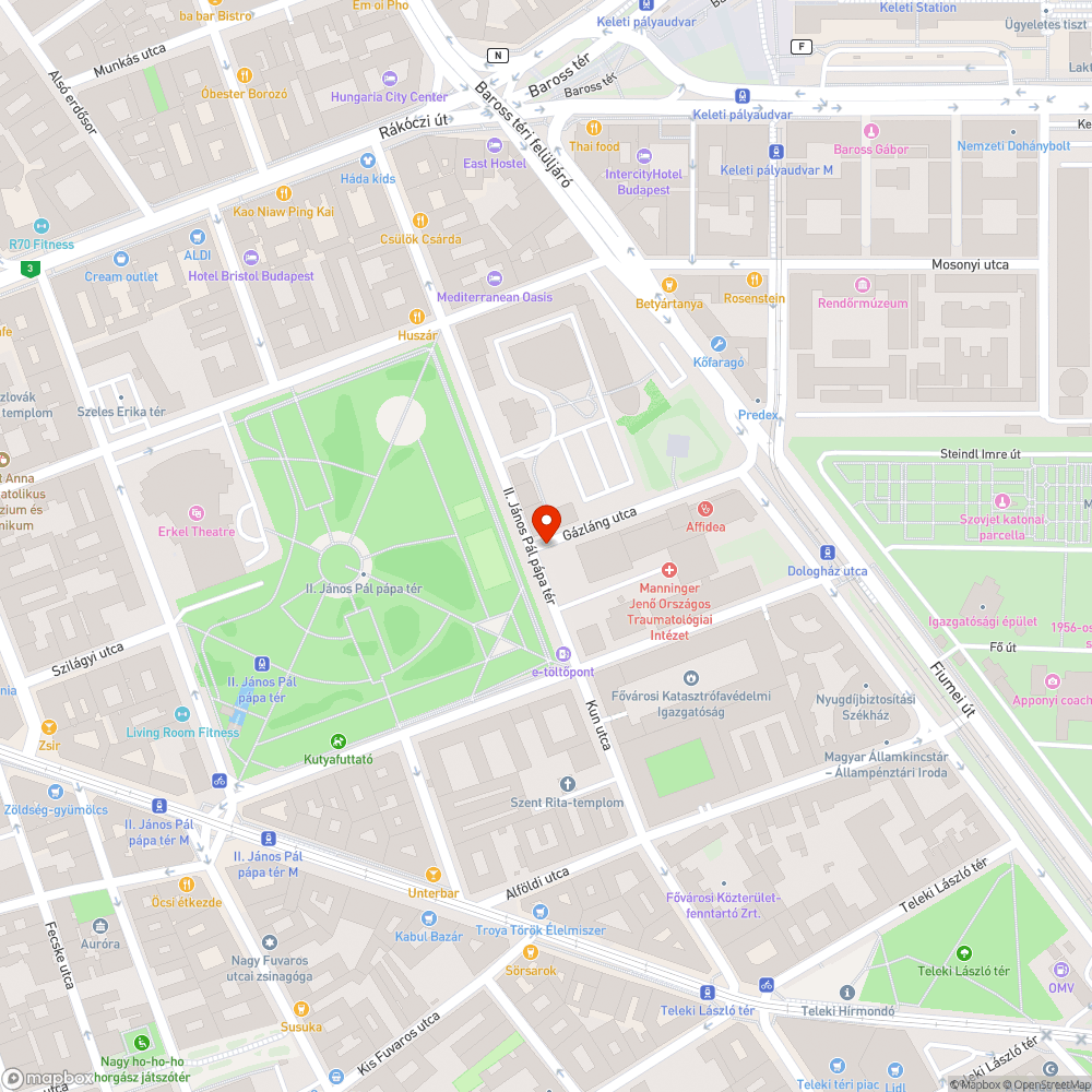 Rozsdás, hátrahagyott vaskeret bejelentés helye